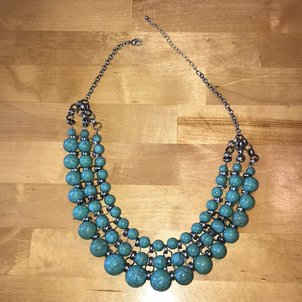 Turquoise necklace by Chaps